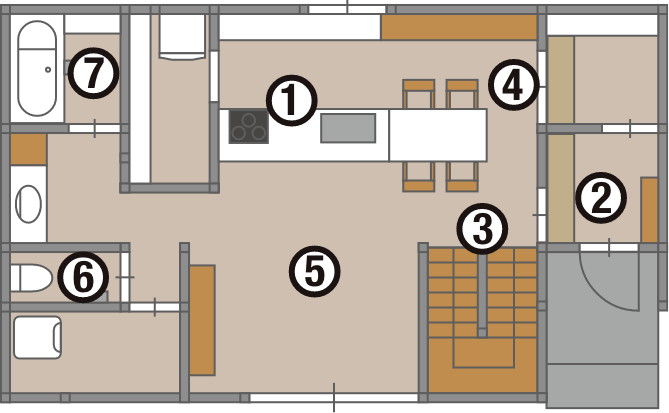 建物内部点検例